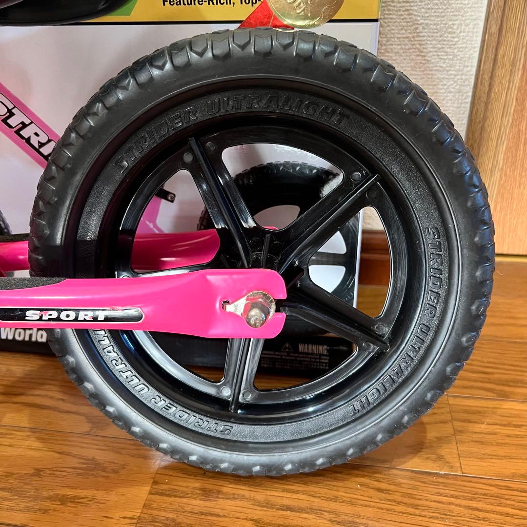 STRIDER バランスバイク ピンク 12インチ スポーツモデル ストライダー