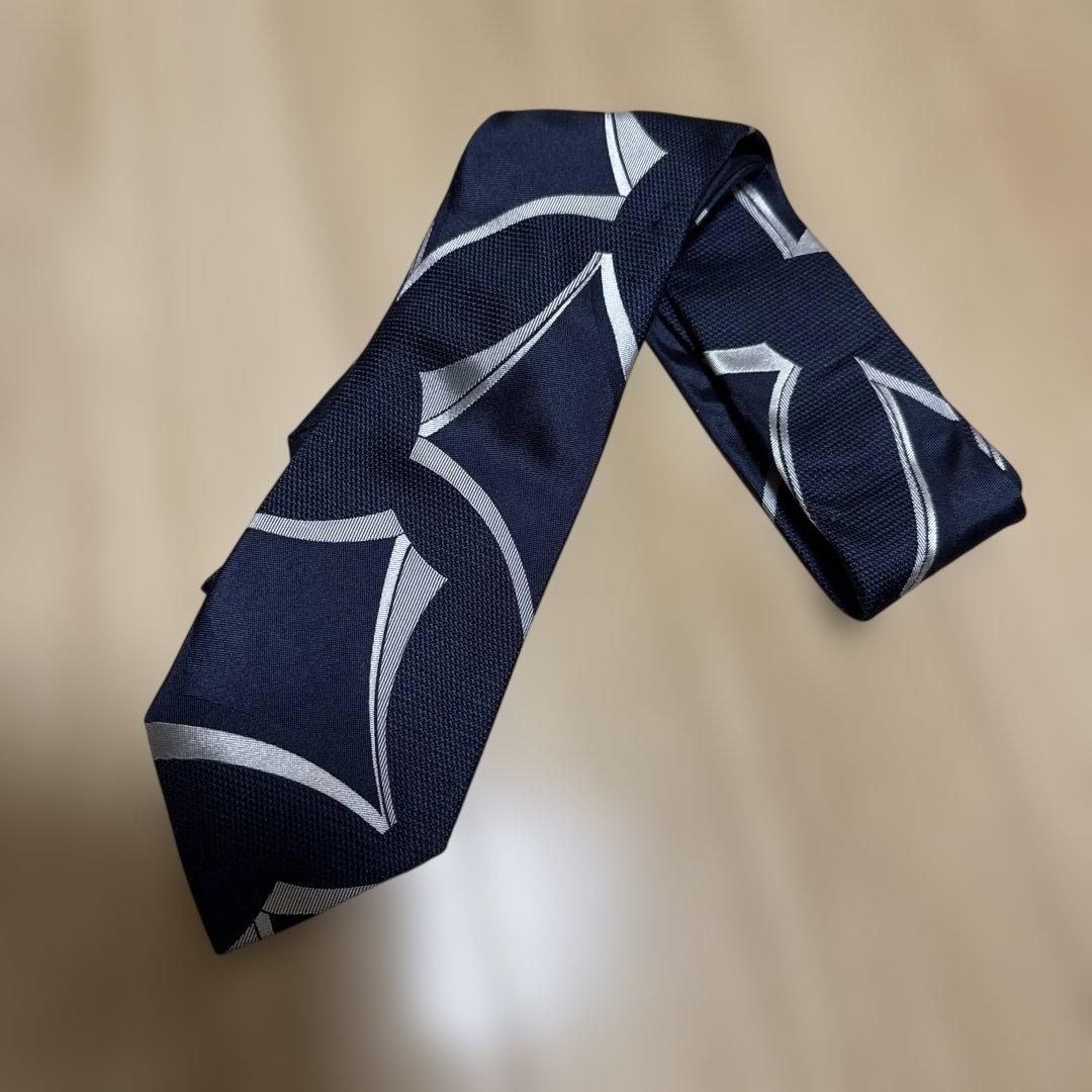 フランコバッシ ネクタイ ネイビー系