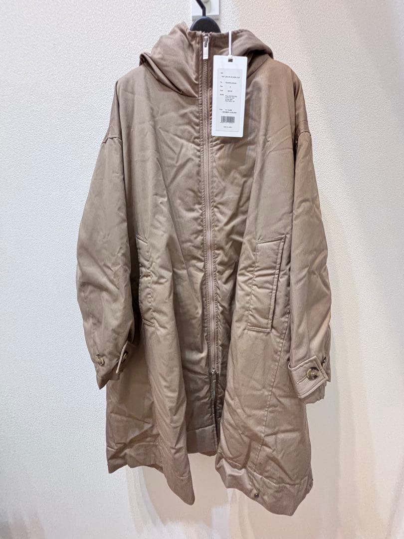 miffew ミフュー TENT LINE ZIP UP DOWN COAT