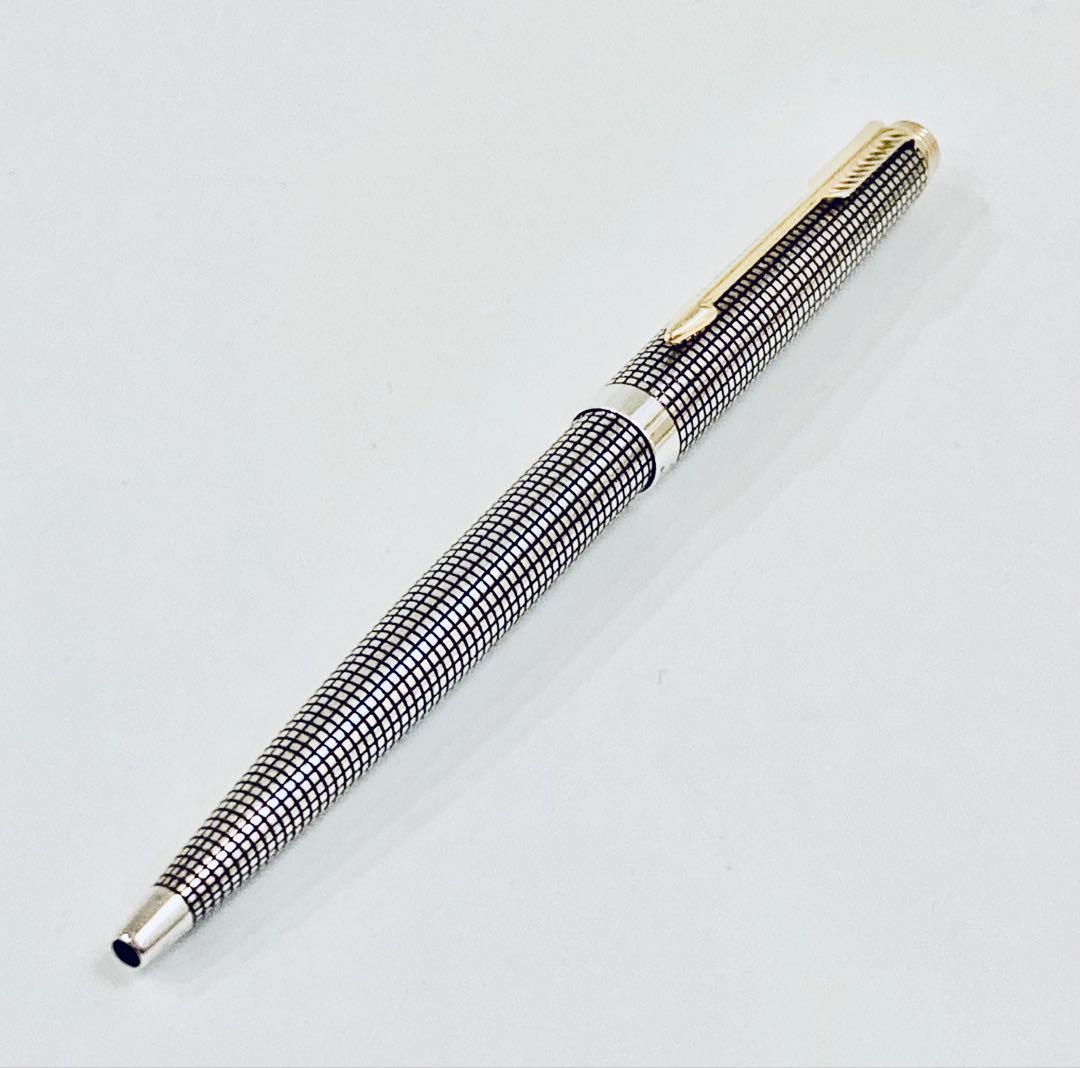 シルバー925◆パーカー ♯75シズレ スターリング 純銀ボールペン 1970s