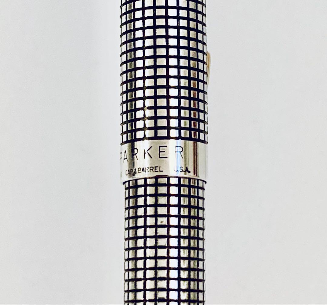 シルバー925◆パーカー ♯75シズレ スターリング 純銀ボールペン 1970s