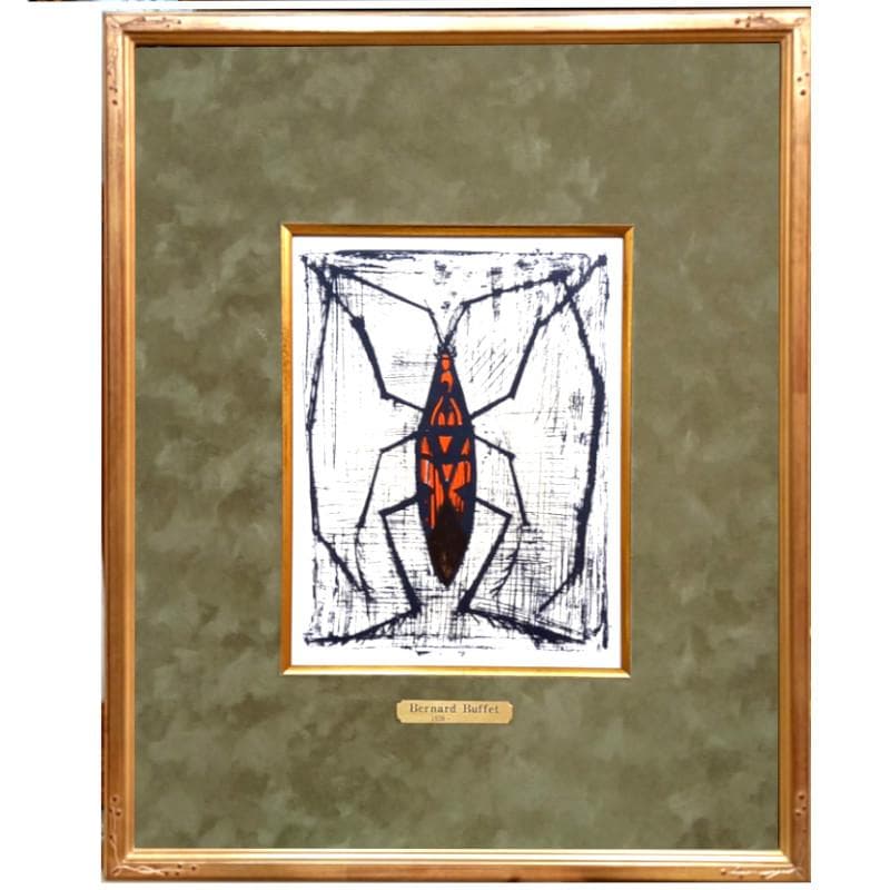 ☆ビュッフェ☆「 LADY BIRD 」　プレート付き　レゾネ図版より