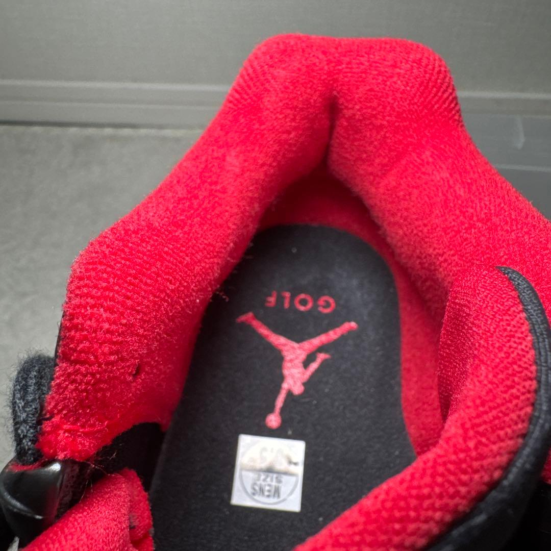 23 未使用　エアジョーダン　ゴルフシューズ　ハイカット　ブラック　8.5