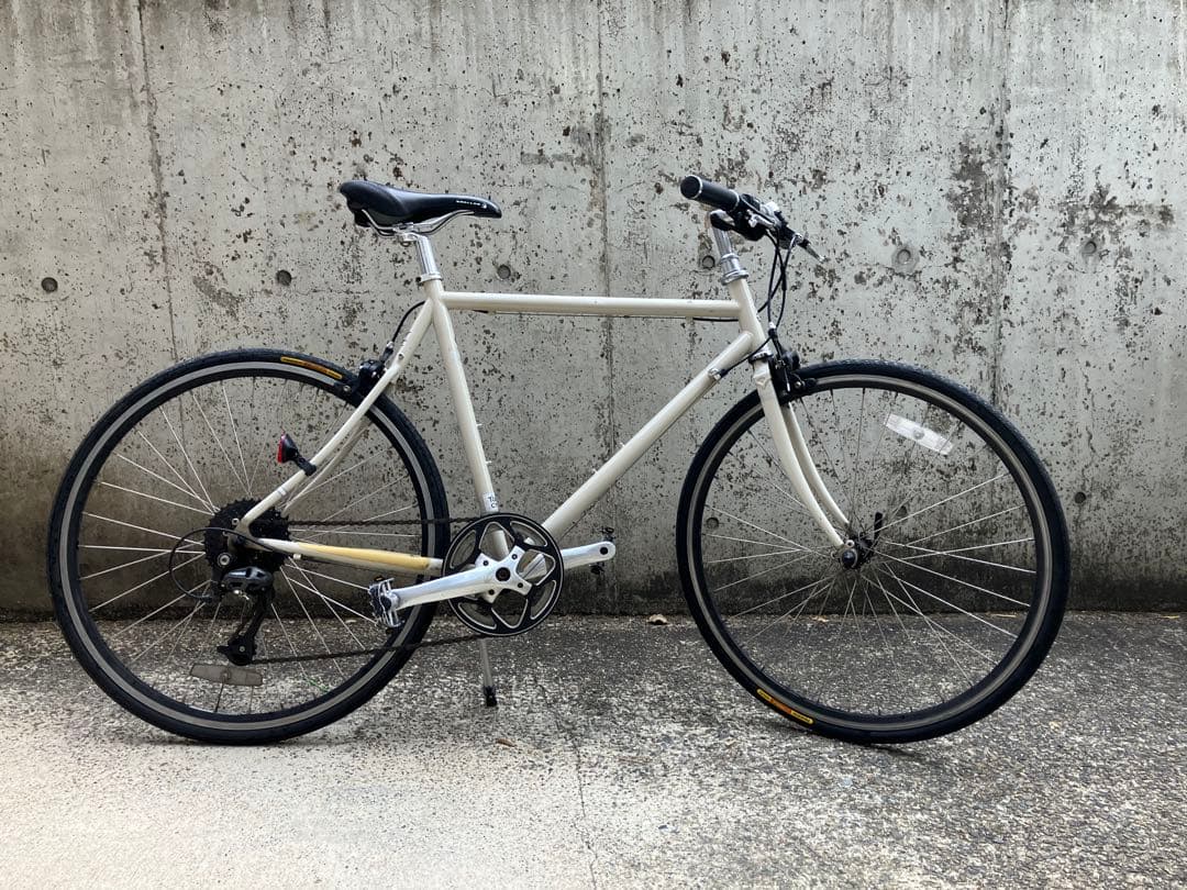 ARAYAツバメ自転車ライトベージュ色 シティサイクル 空気入れ(配送別)