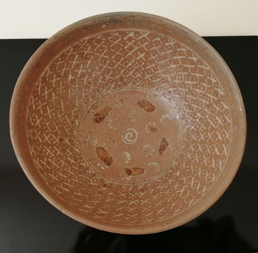 三島唐津　抹茶茶碗　茶碗　茶道具　抹茶碗　骨董　共箱