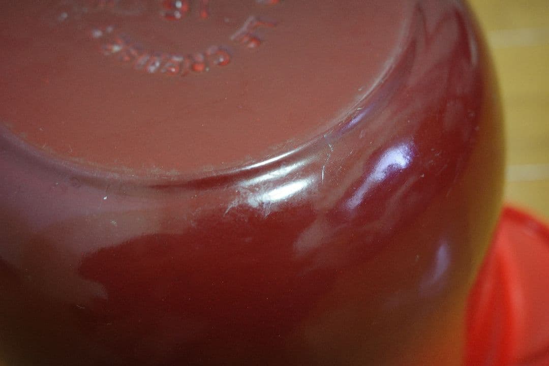 ル・クルーゼ　ココット・エブリィ 18 チェリーレッド　インナーリッド付き