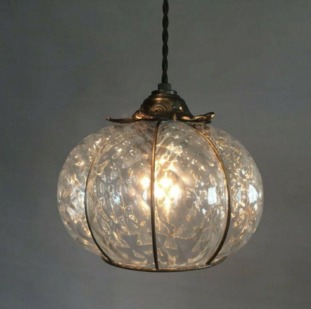 ベネチアンガラス　ペンダントランプ