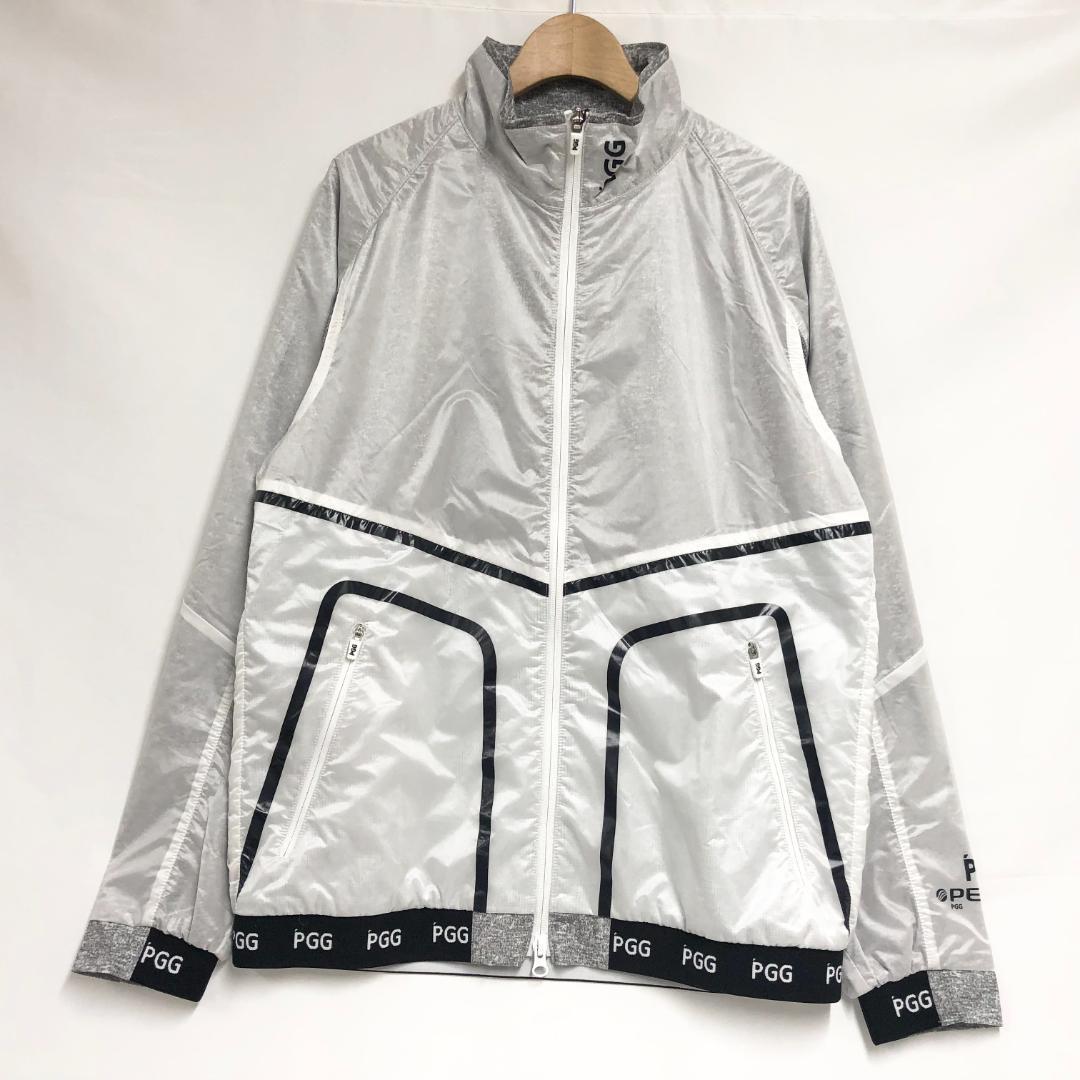 ○専用★新品 PGG パーリーゲイツ パーテックス セットアップ グレー L