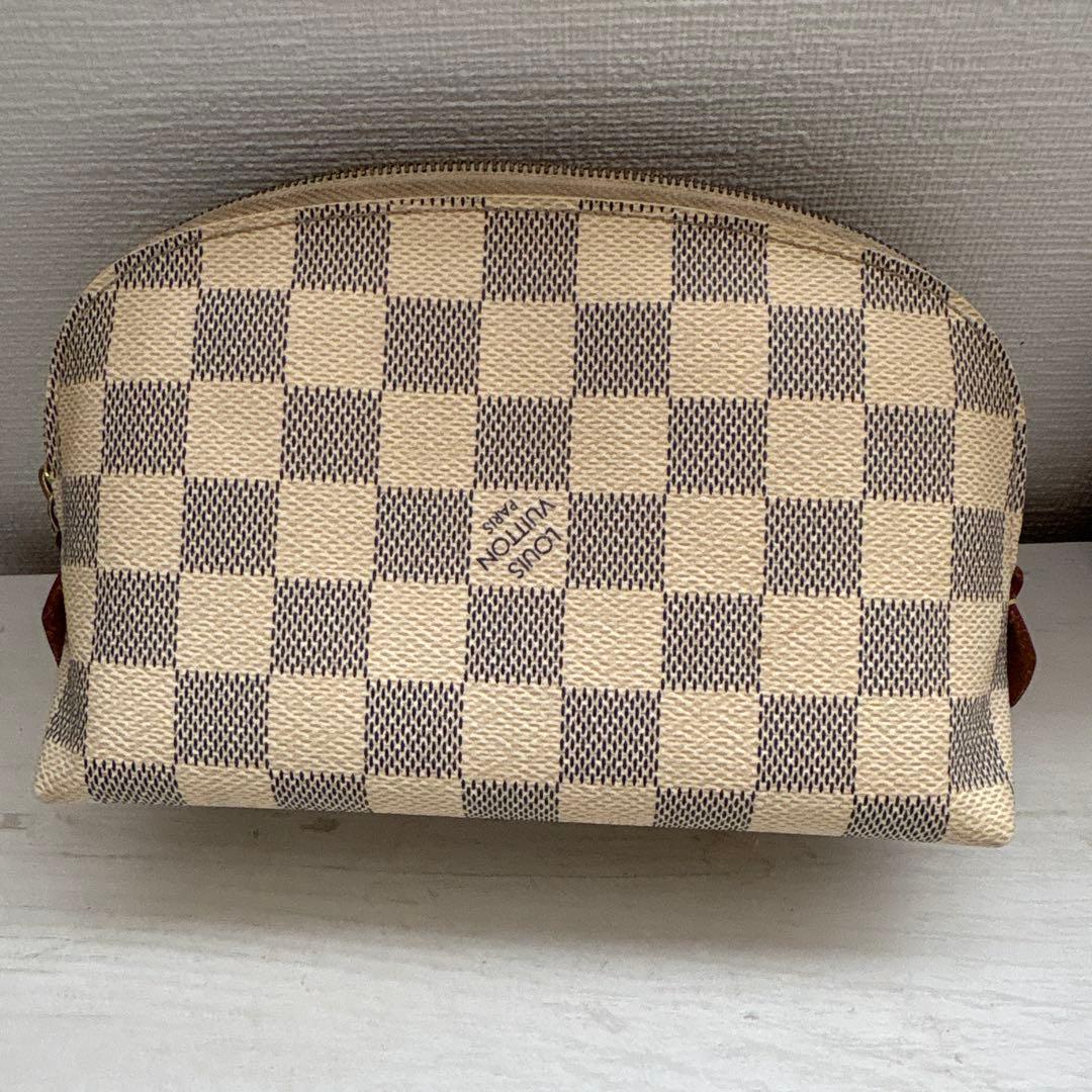 ルイ・ヴィトン ポーチ ダミエ アズール ポシェット コスメティック