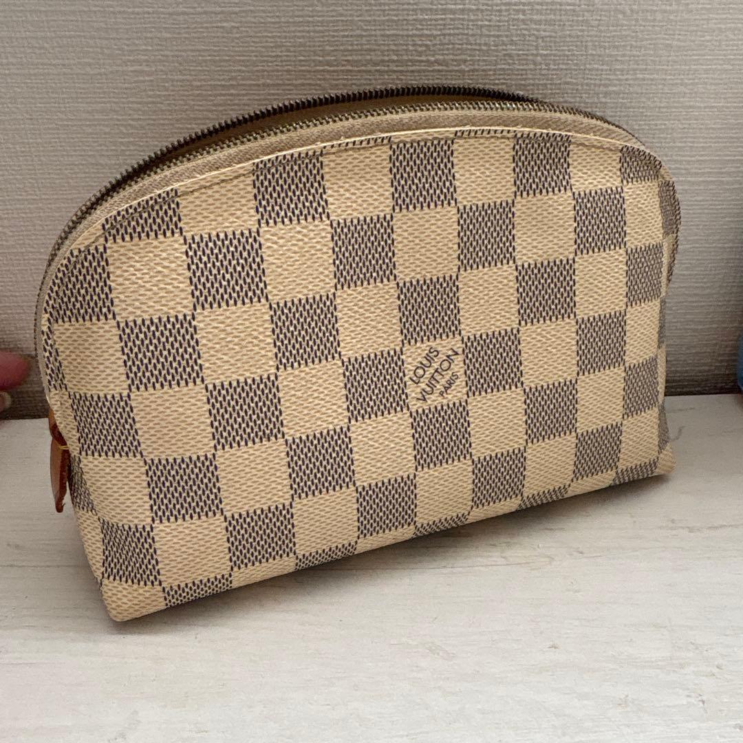 ルイ・ヴィトン ポーチ ダミエ アズール ポシェット コスメティック