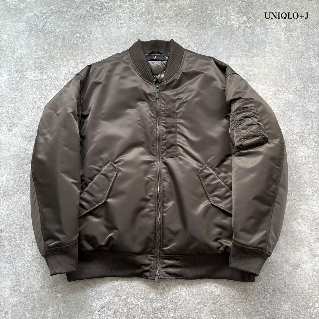 【新品】2026年モデルハイブリッドダウンオーバーサイズMA－1 Lサイズ