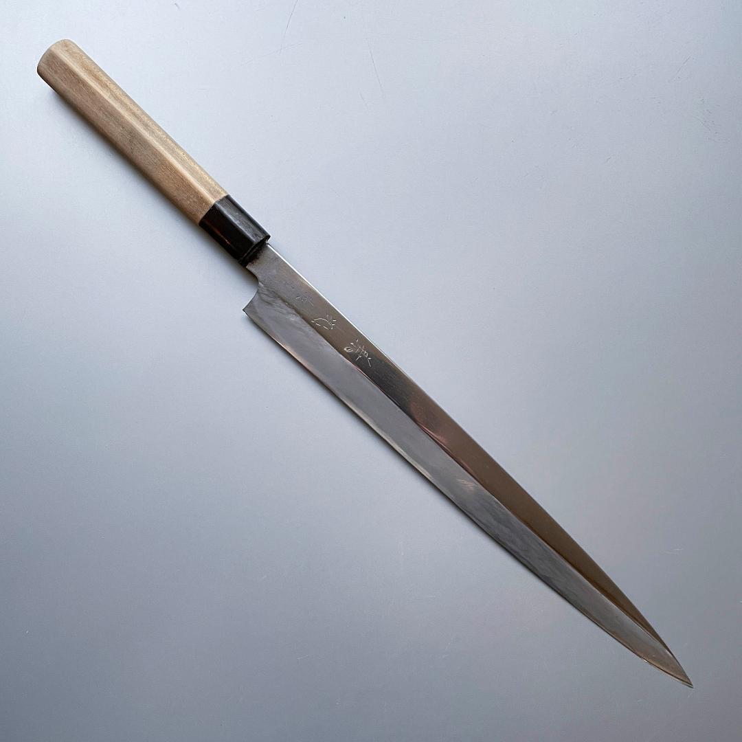 泉源兼光 柳刃包丁（一尺）と出刃包丁（7寸）のセット