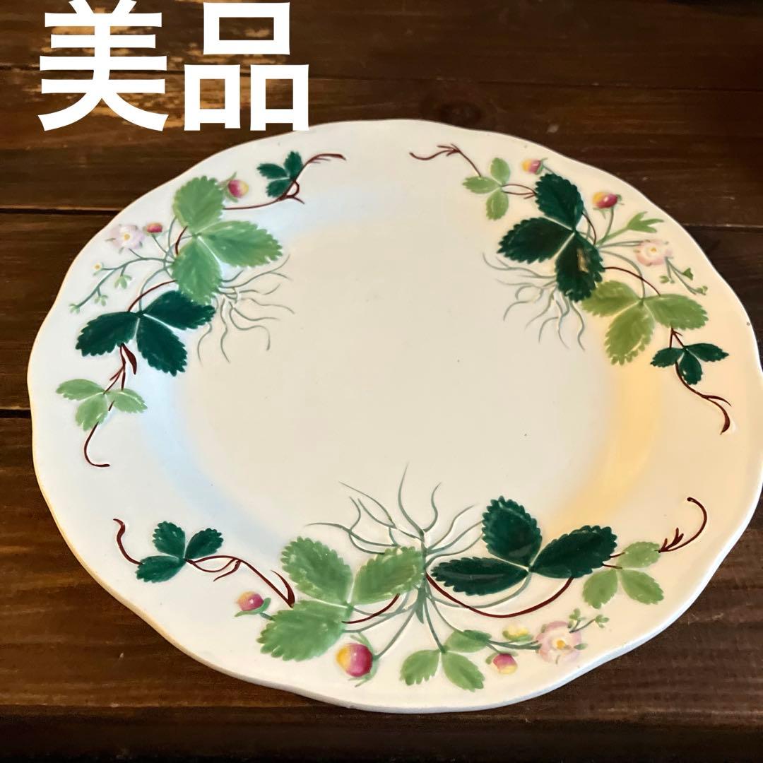 フランスアンティーク　クレイユモントロー バルボティーヌ FRAISE\