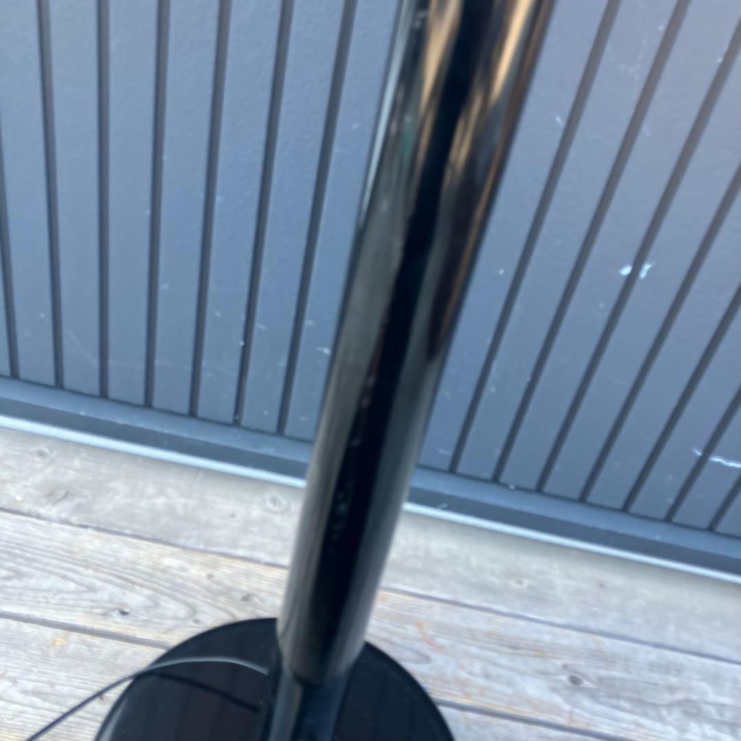 アンティーク ロータスモチーフ アイアンフレーム 5灯フロアライト スタンド