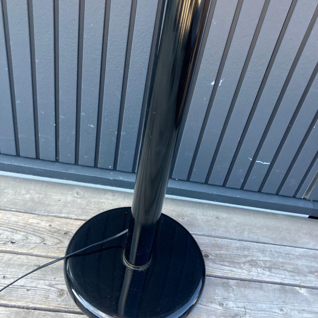 アンティーク ロータスモチーフ アイアンフレーム 5灯フロアライト スタンド