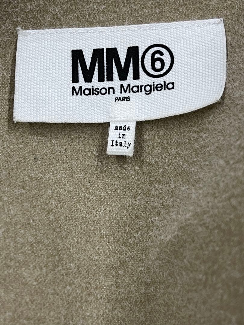 お値下げ　MM6 Maison Margiela アウター　フェイクレザー　S