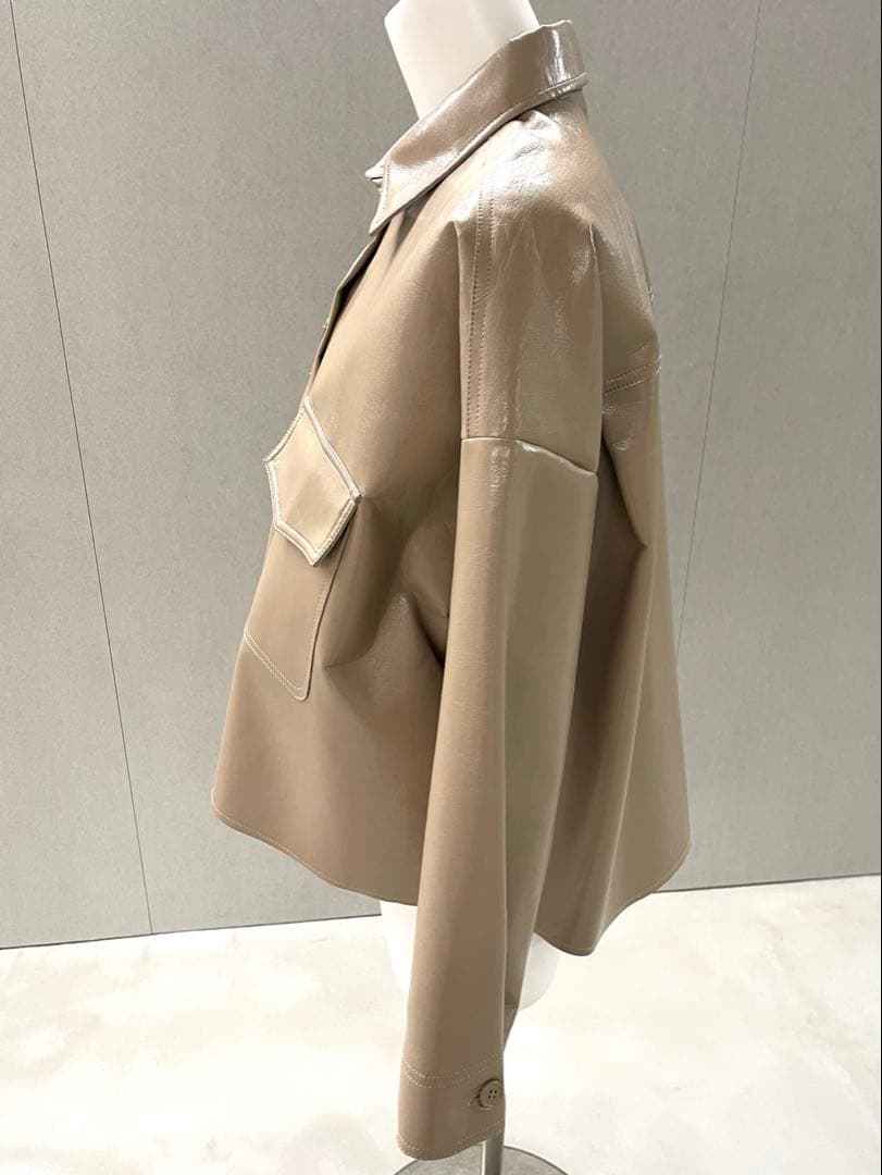 お値下げ　MM6 Maison Margiela アウター　フェイクレザー　S