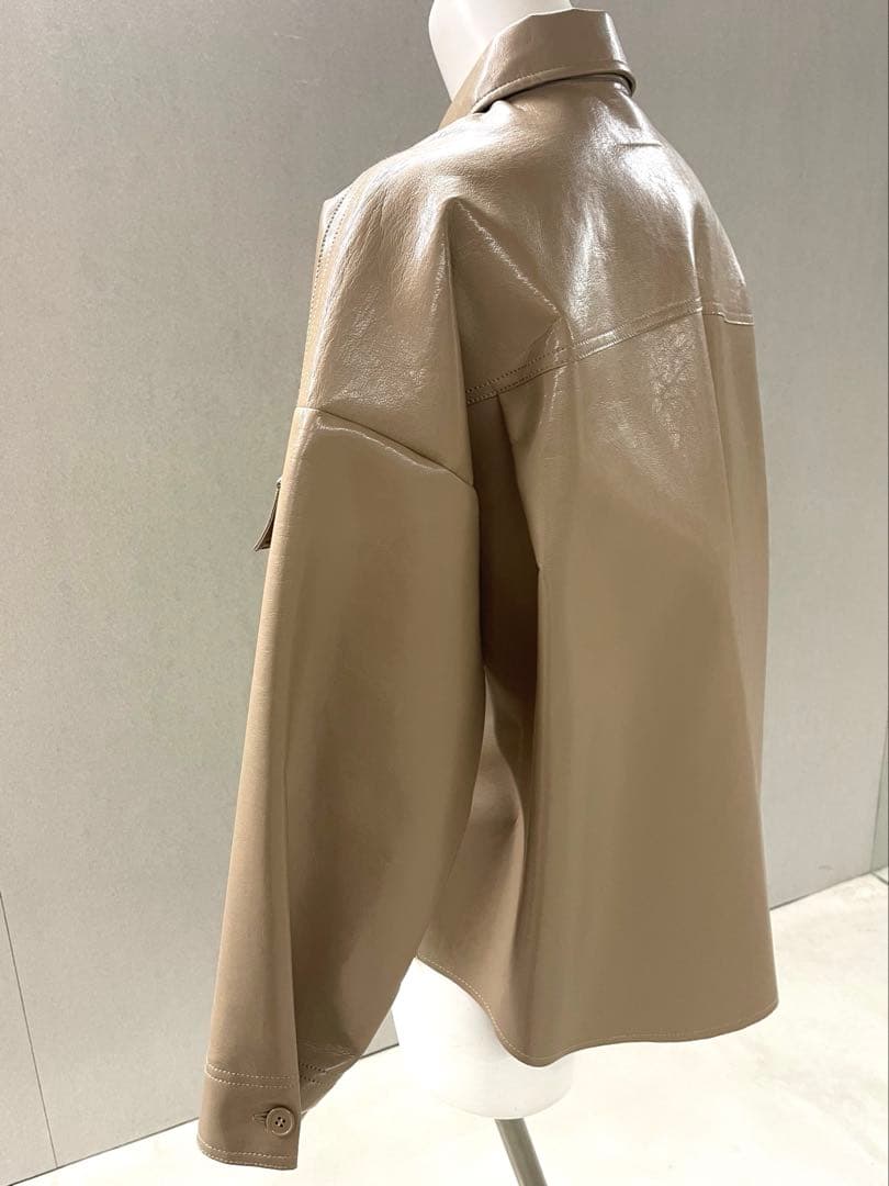 お値下げ　MM6 Maison Margiela アウター　フェイクレザー　S