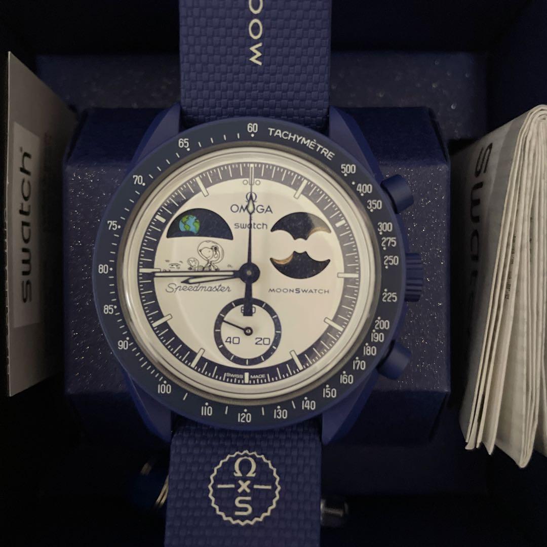 時計 Swatch x OMEGA x Snoopy BIOCERAMIC