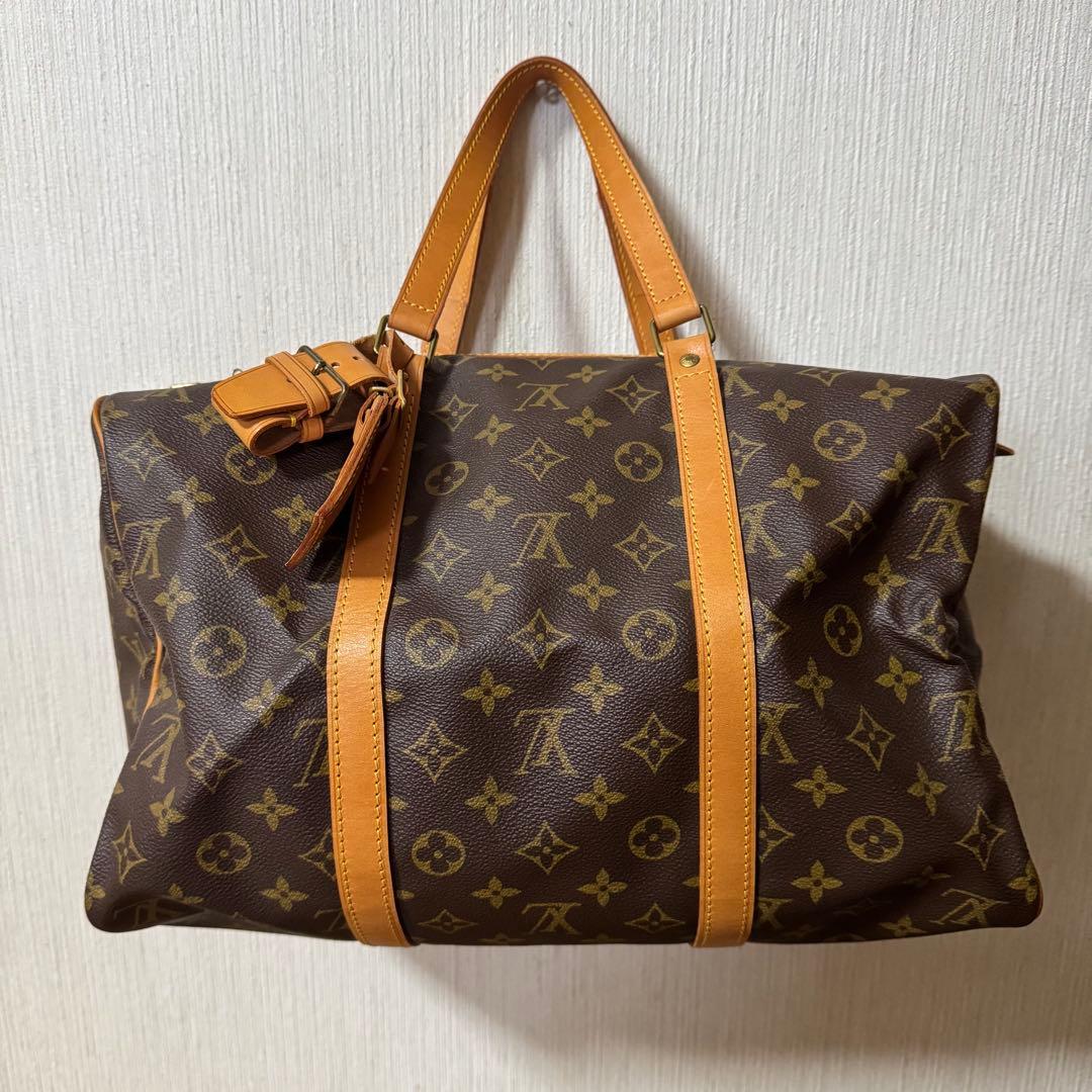 【美品】ルイ・ヴィトン サックスープル35 モノグラム ボストンバッグ