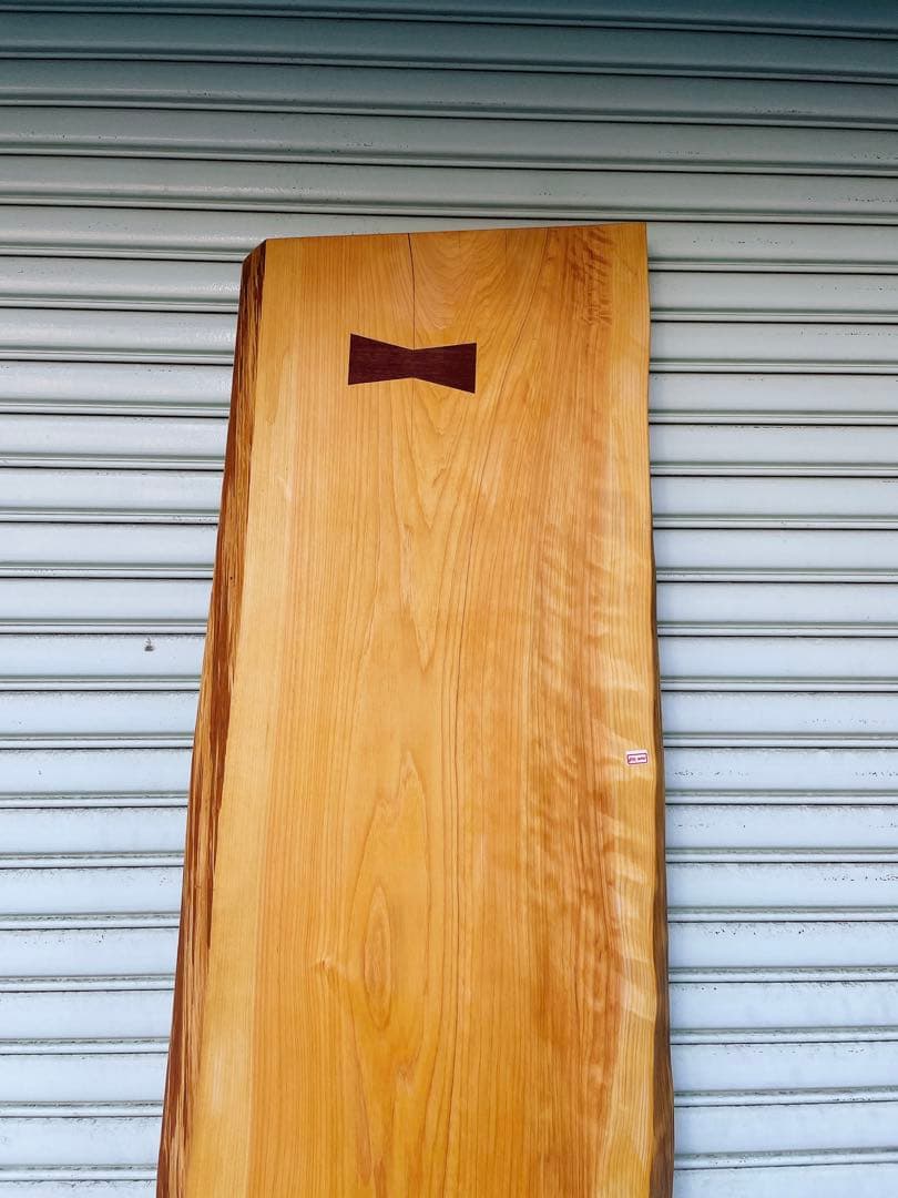 天然檜　一枚板　デスク/テーブル/カウンターテーブル/パソコン机