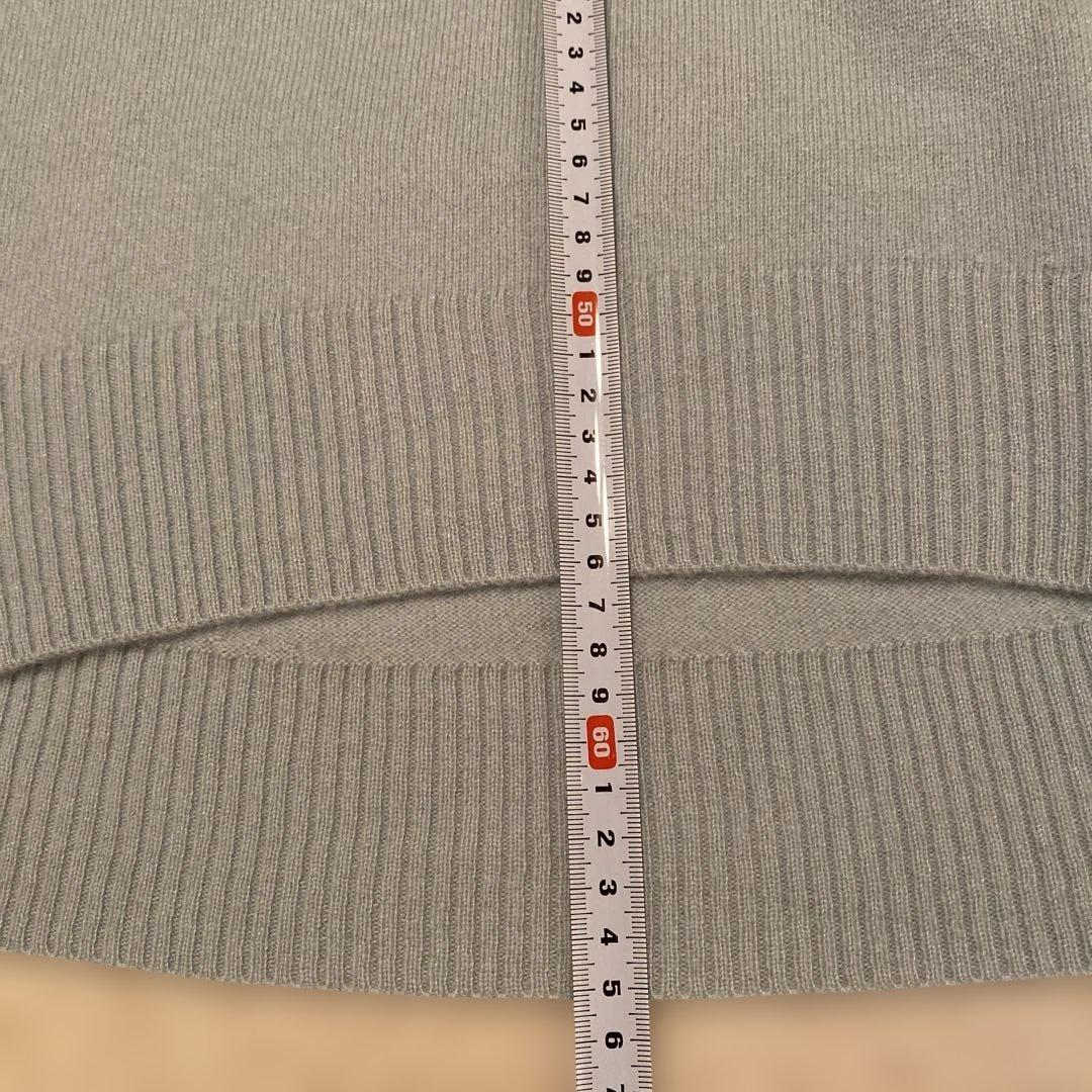 ［新品］BEATRICE カシミヤ100%Vネックニット Mサイズ