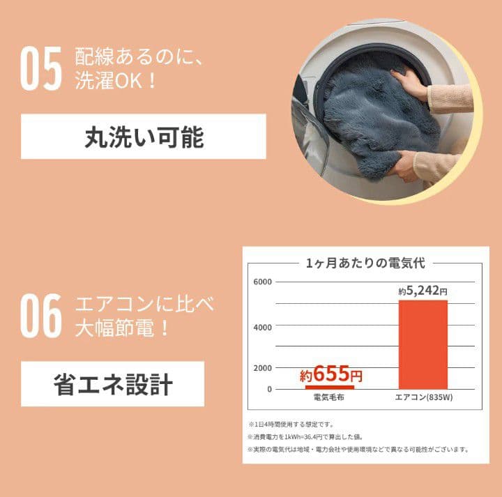 COZY WAVE-G1 ふわとろ電気毛布 グレー Lサイズ