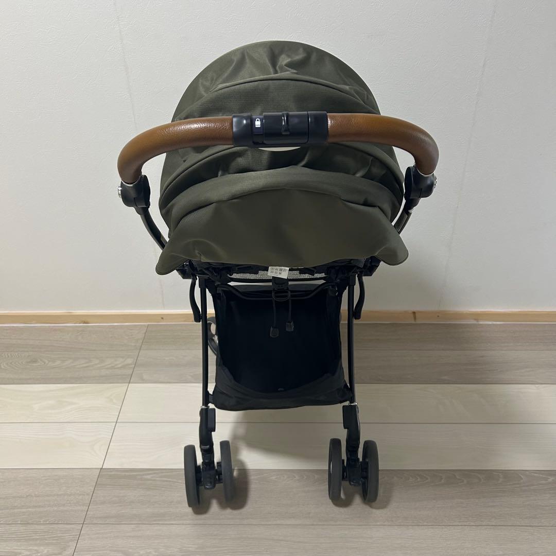 Aprica/アップリカ/ラクーナビッテクッション/レザーハンドル/ベビーカー