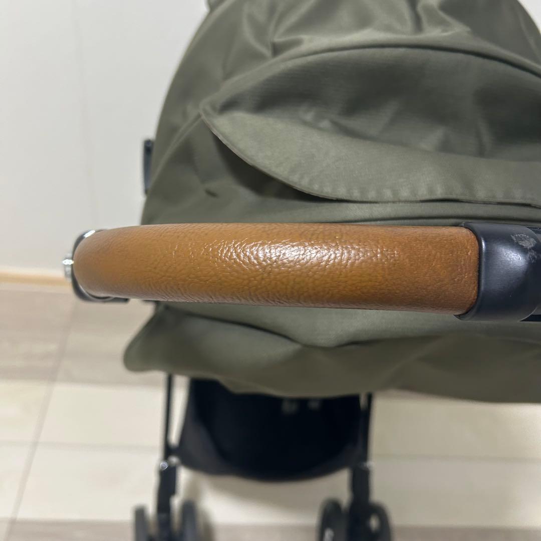 Aprica/アップリカ/ラクーナビッテクッション/レザーハンドル/ベビーカー