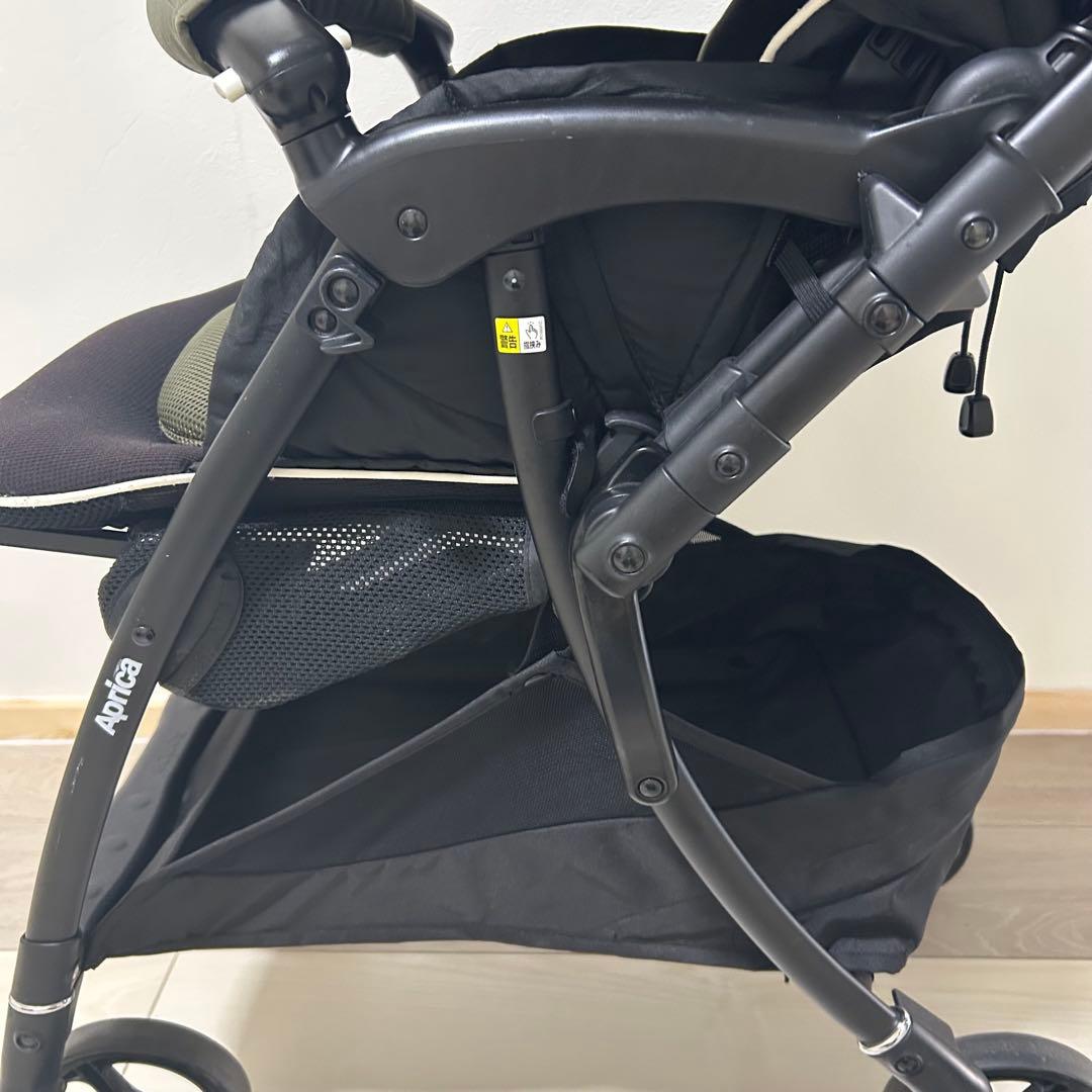 Aprica/アップリカ/ラクーナビッテクッション/レザーハンドル/ベビーカー