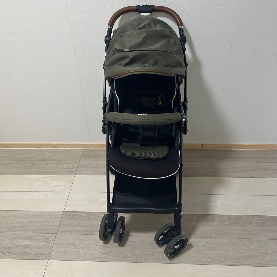 Aprica/アップリカ/ラクーナビッテクッション/レザーハンドル/ベビーカー