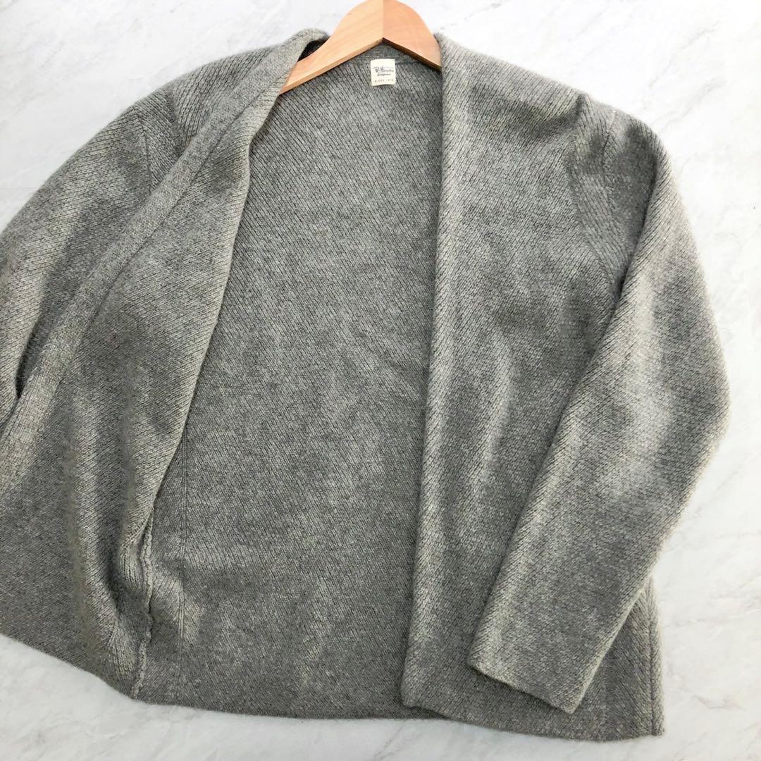 【希少】 Ron Herman カシミヤ 100% オープン カーディガン M