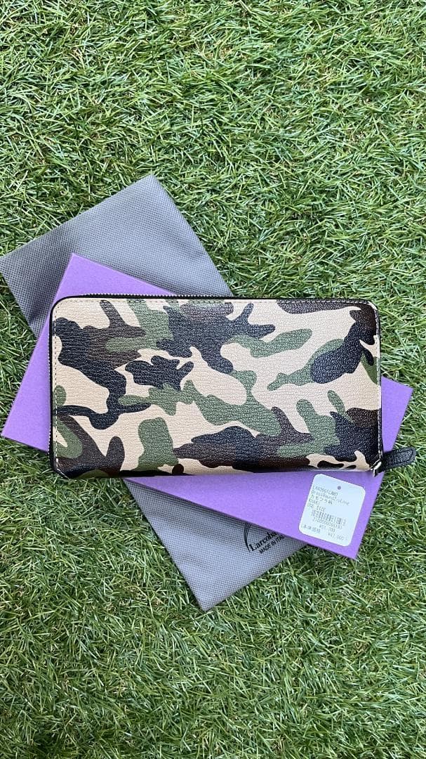 ラルコバレーノ / ラウンドジップ長財布 ③　LA409GTCAMOKHA