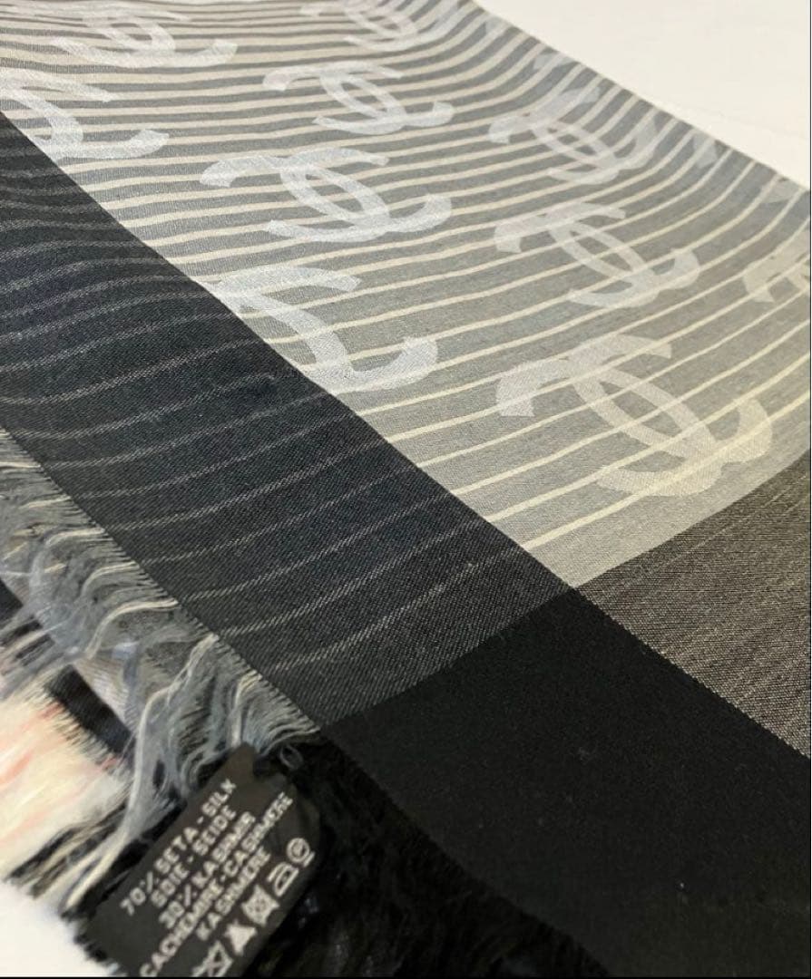 シャネルストール　大判シャネルショール　CHANELストールCHANELマフラー