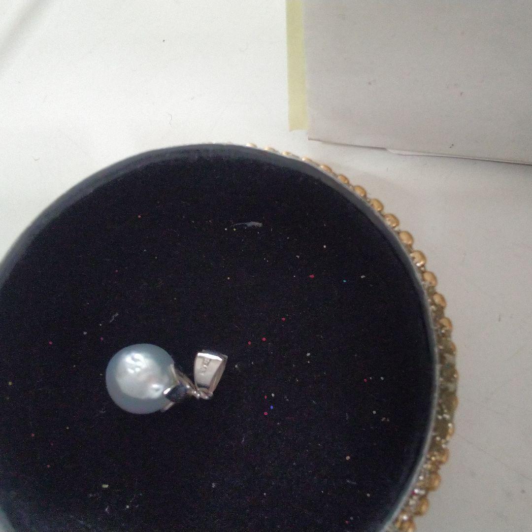 シルバー アコヤ貝 ペンダントトップ