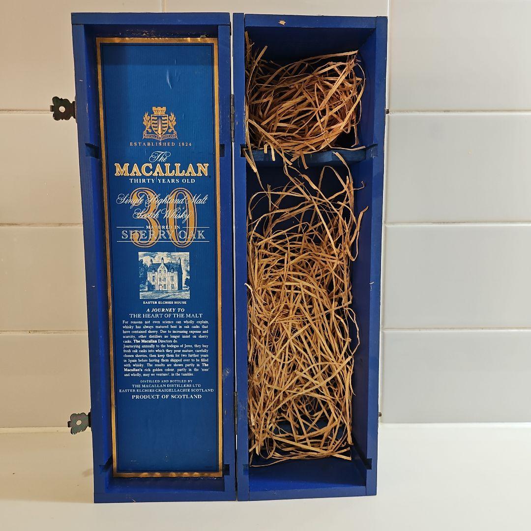 マッカラン30年 シェリーオーク空瓶