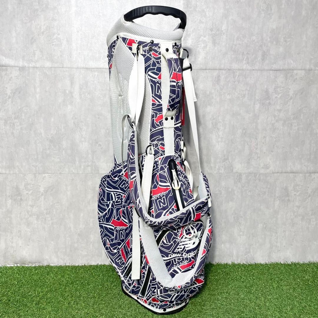 NEW BALANCE ニューバランス キャディバッグ ゴルフバッグ スタンド式