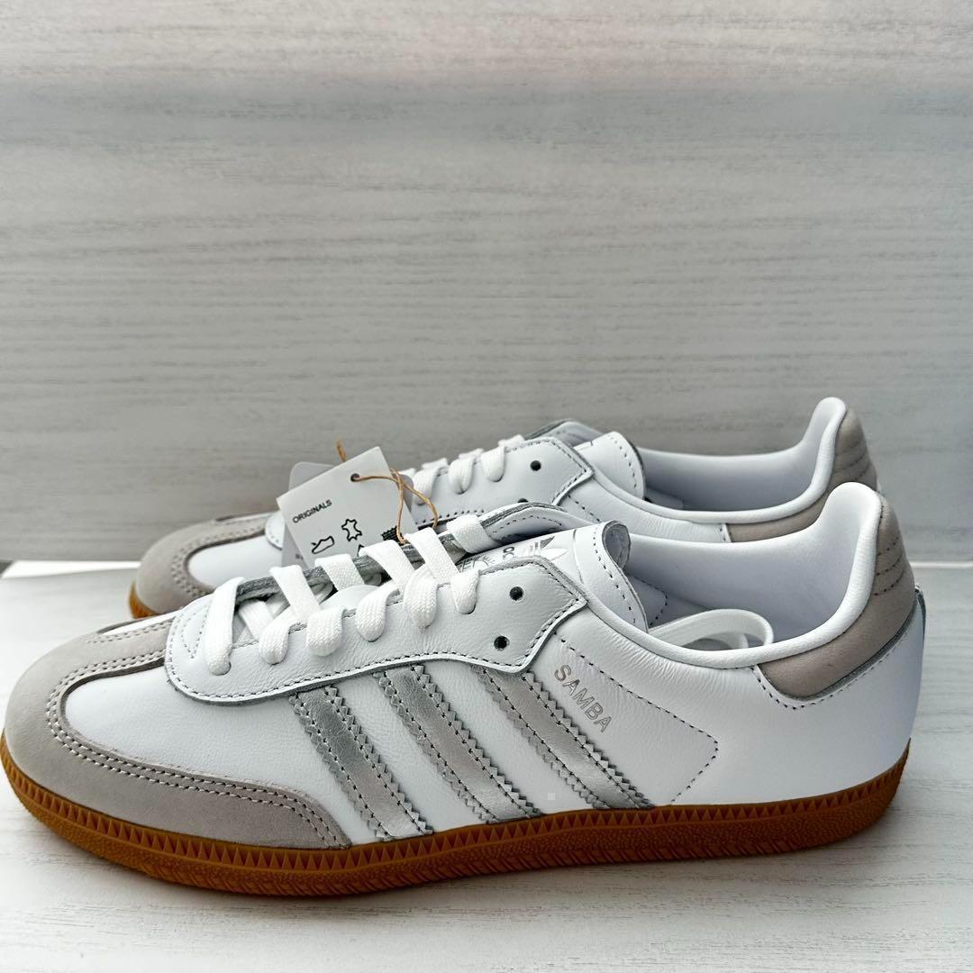 【早期完売】Adidas＊SAMBA OG Silver White 24