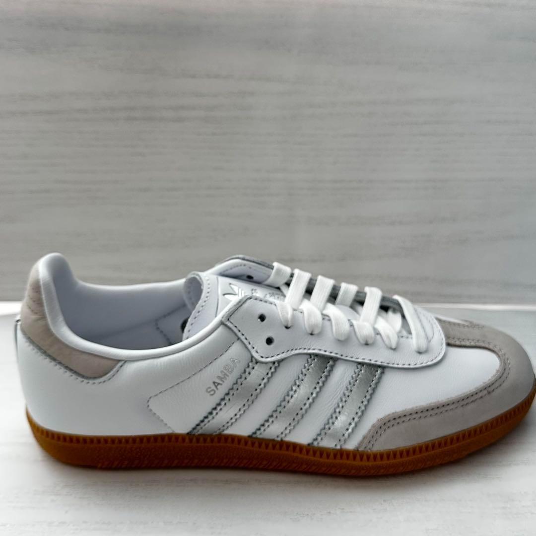 【早期完売】Adidas＊SAMBA OG Silver White 24