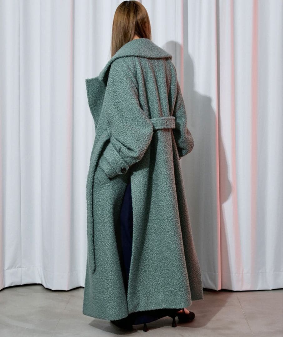 Ezick Multi-use deep slit ロングコート【未使用】