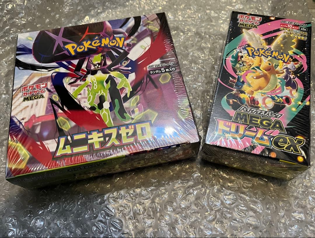 ポケモンカードゲームMEGA ドリームex ムニキスゼロ　新品未開封シュリンク付