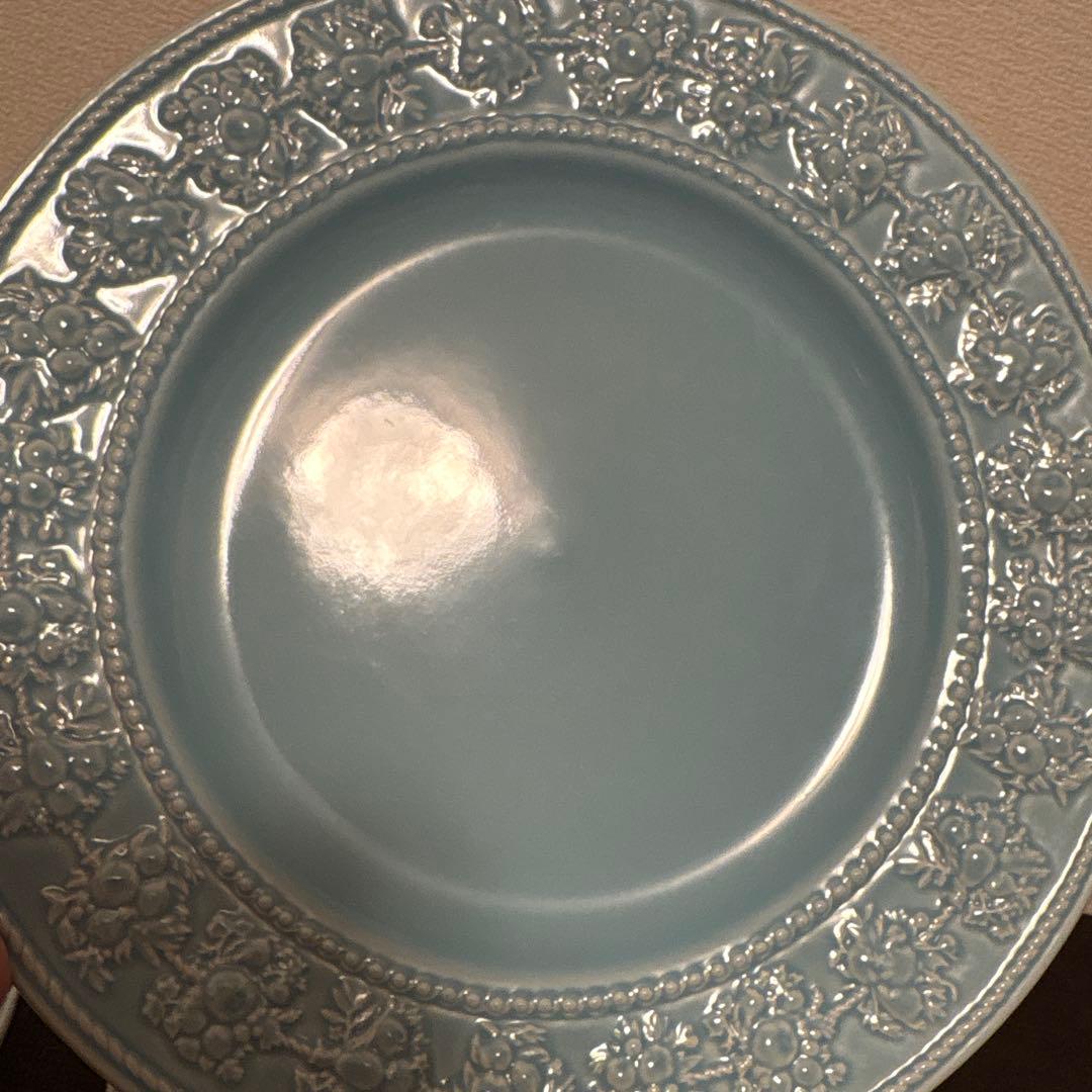 ウェッジウッド　フェスティビティー　ブルー　ディナープレート　27cm