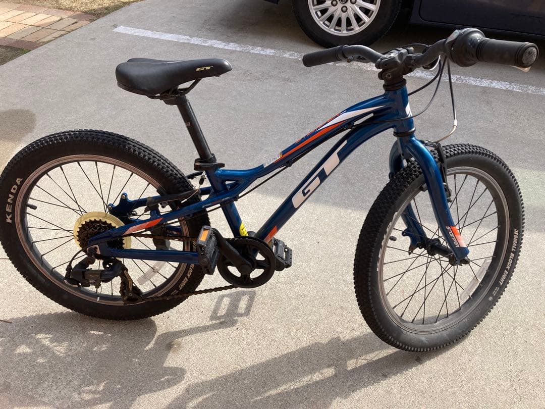 GT STOMPER ace 20インチ青 子ども 自転車 クロス