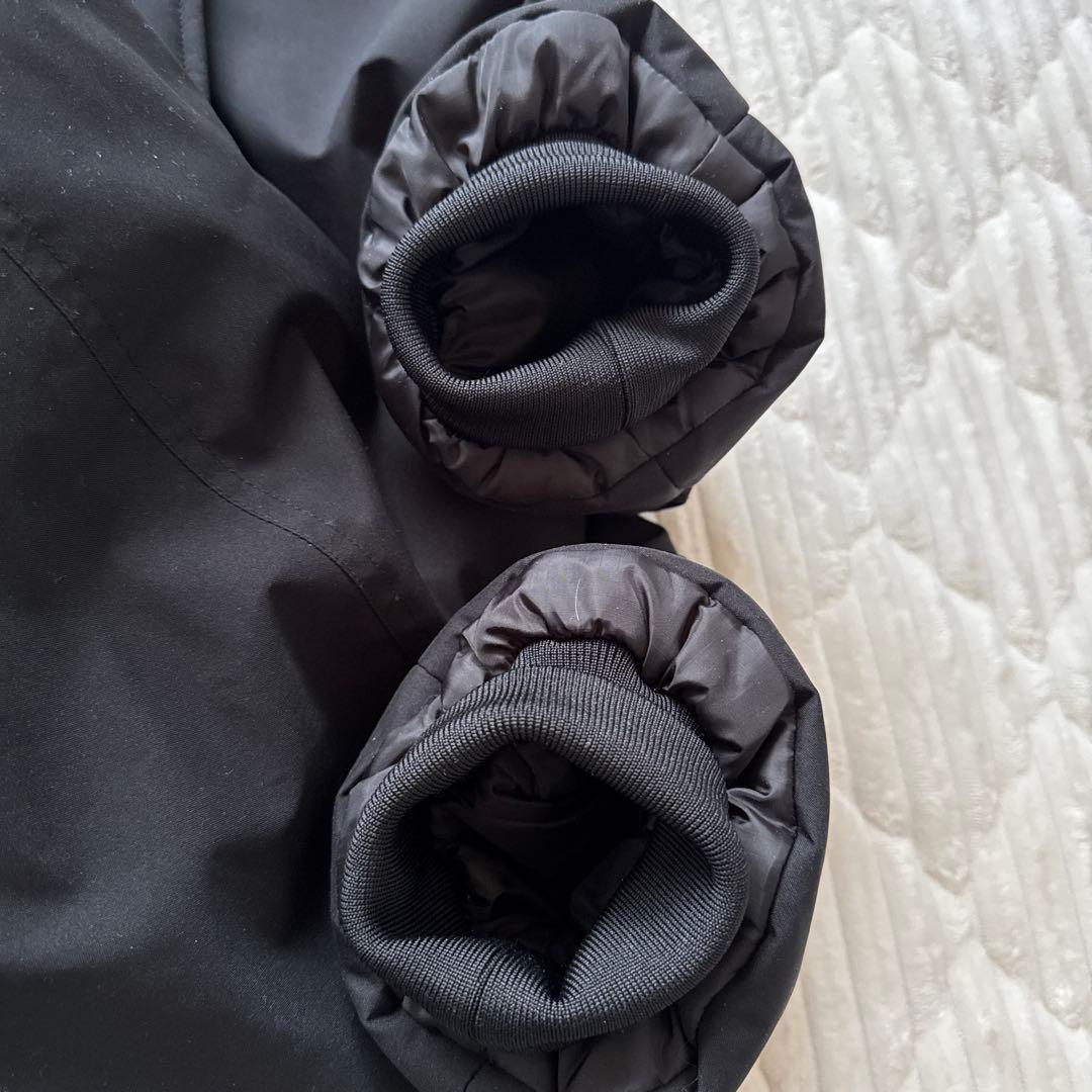 スピックアンドスパン　撥水フーデッドダウンコート　ブラック　36