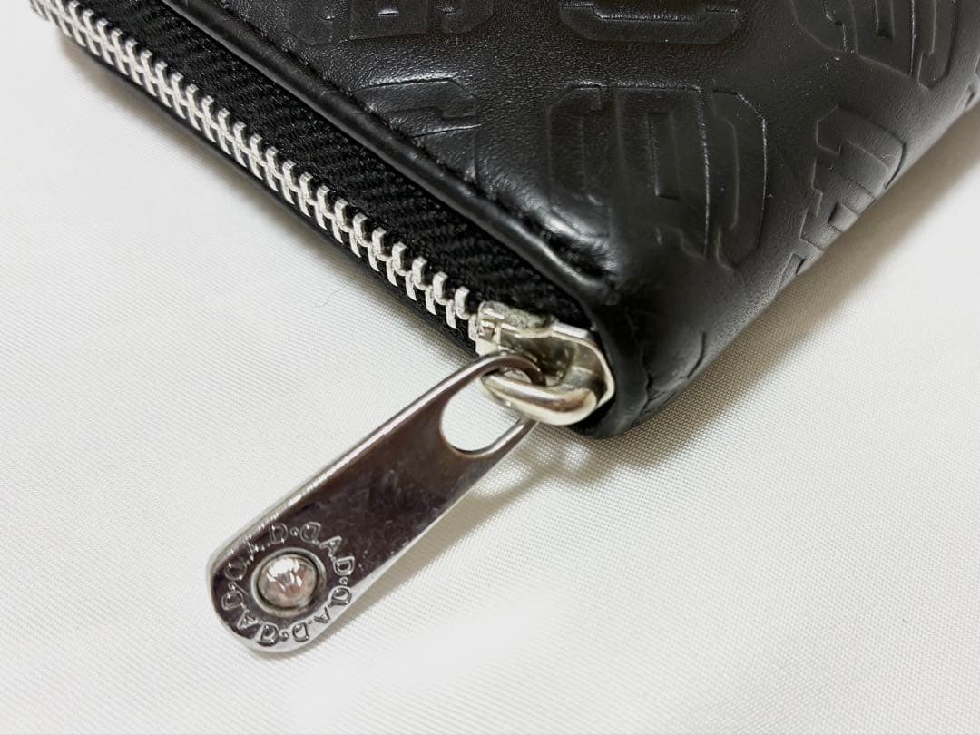 ギャルソン DAD レザーロングウォレット 長財布 ロゴ モノグラム