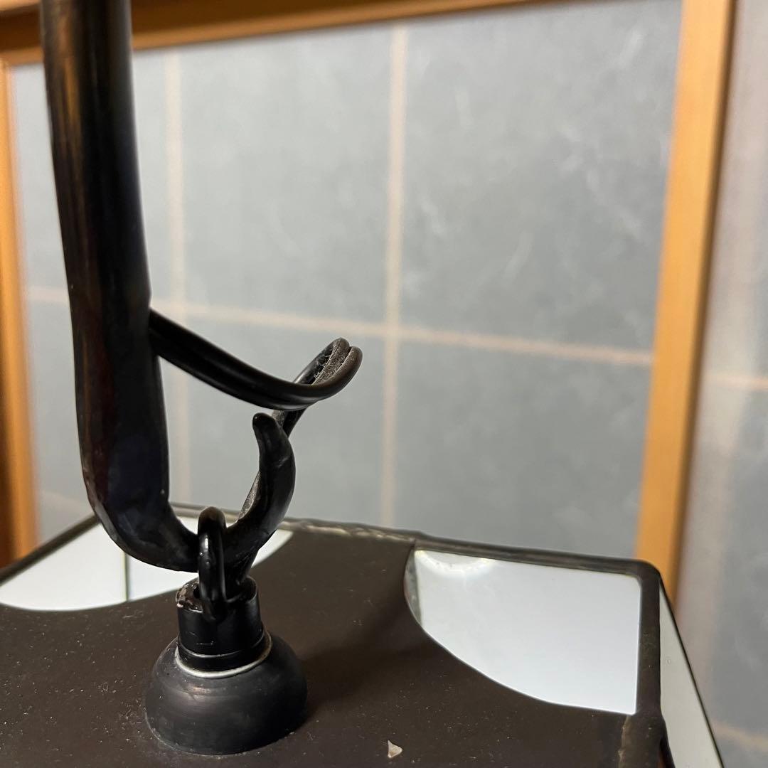 アンティーク　ステンドグラスライト　スタンドライト