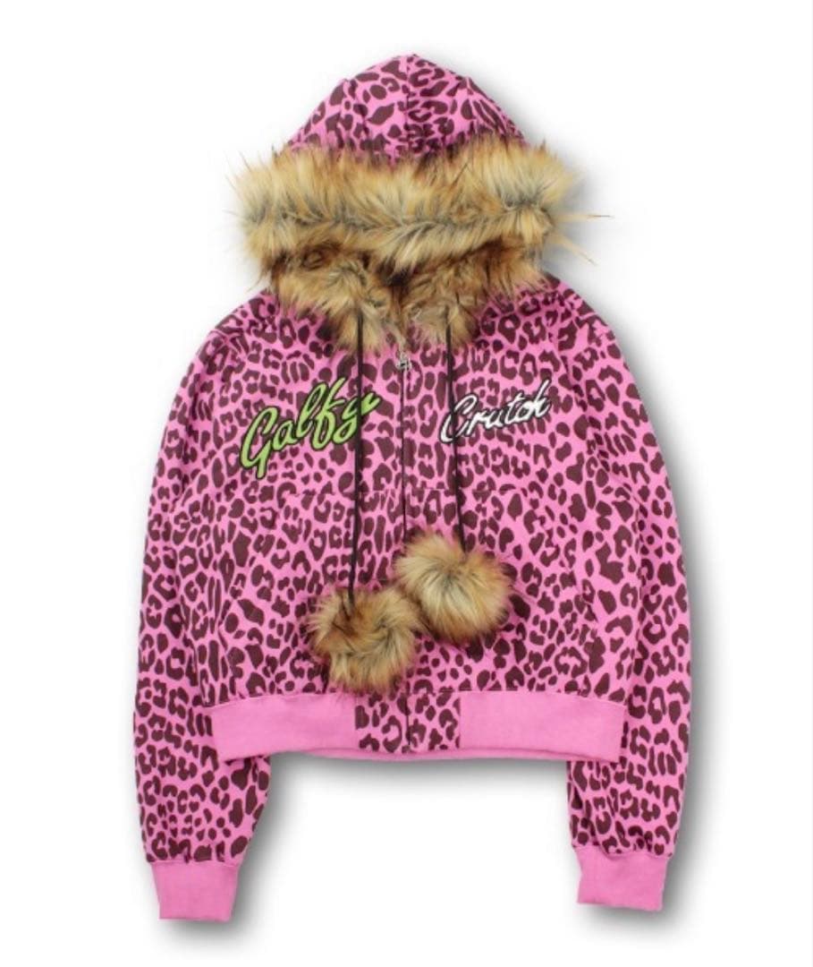 ヒョウ柄ジャケット ぎゃるのためのヒョウ柄ぱぁかぁ　ガルフィー