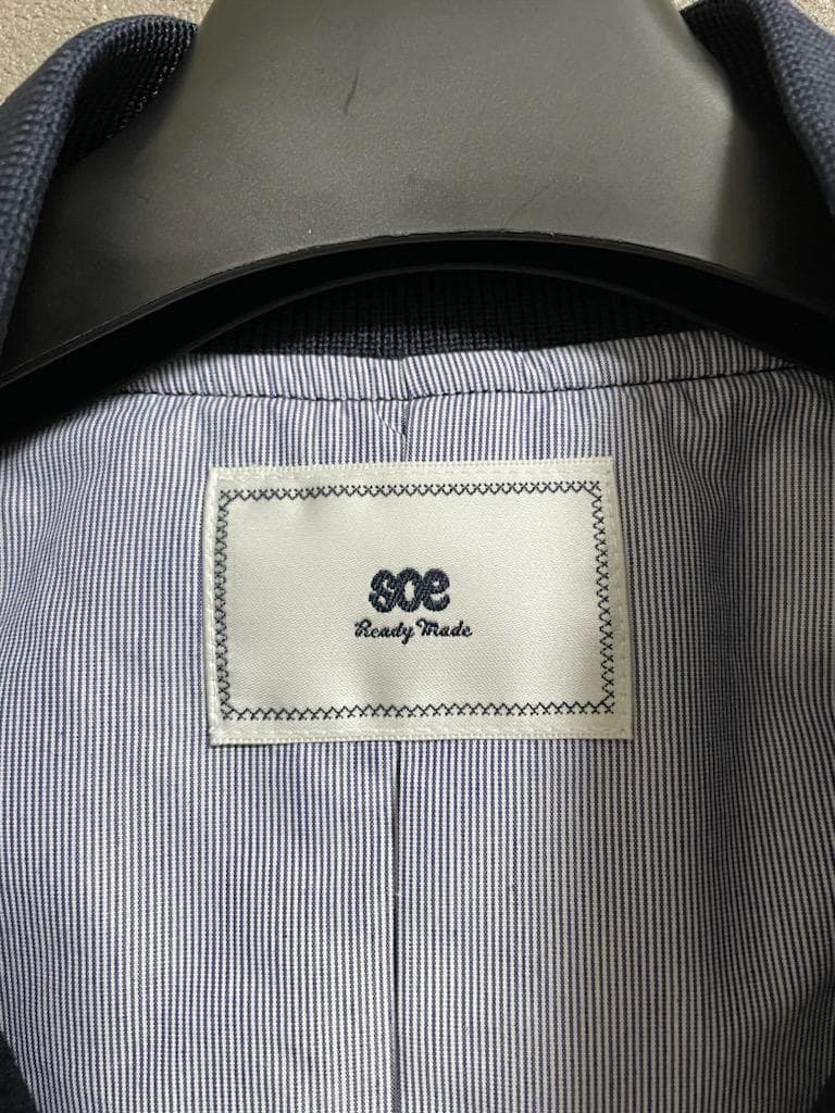 新品 soe バック プリント 切り替え MA-1 ボンバー ジャケット