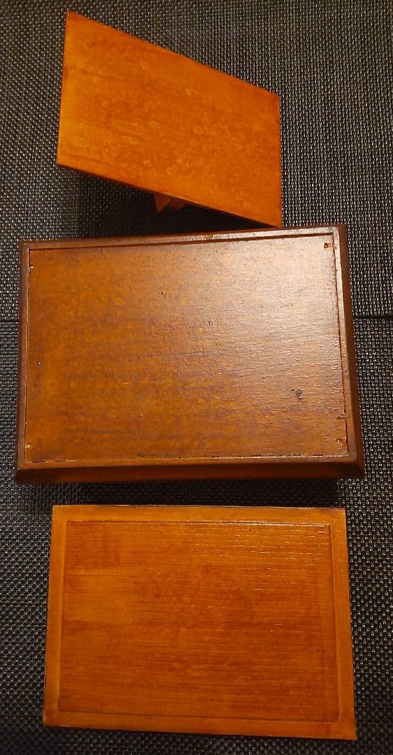 トールペイント トランプケース 小物入れ　カードケース 木製 ハンドペイント