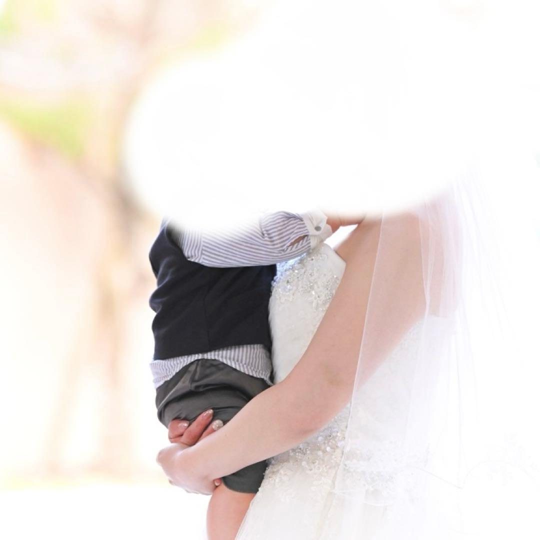 【Vieux Paris/ヴュ・パリ】ウェディングドレス　ヴェール付き